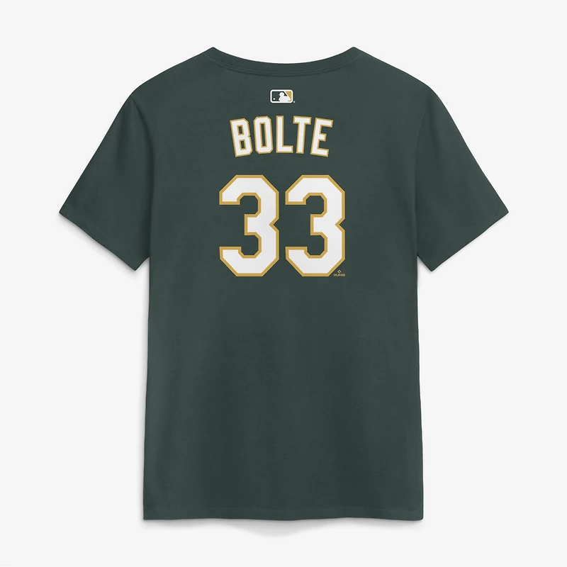 Women's Nike Henry Bolte Green Athletics Name & Number T-Shirt