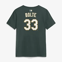 Women's Nike Henry Bolte Green Athletics Name & Number T-Shirt