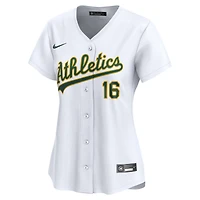 Women's Nike Nick Kurtz White Athletics Home Limited Player Jersey