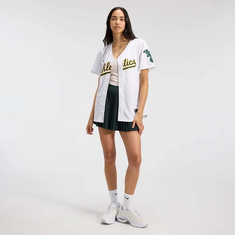 Women's Nike White Athletics Home Limited Jersey