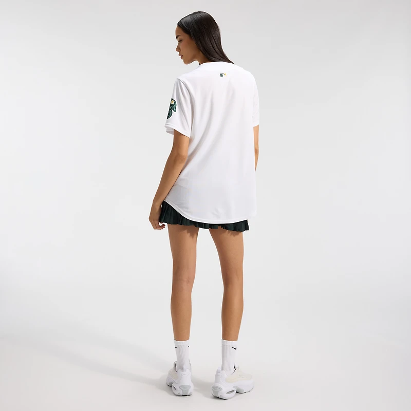Women's Nike White Athletics Home Limited Jersey