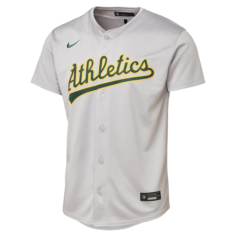 Youth Gray Athletics Road Limited Jersey