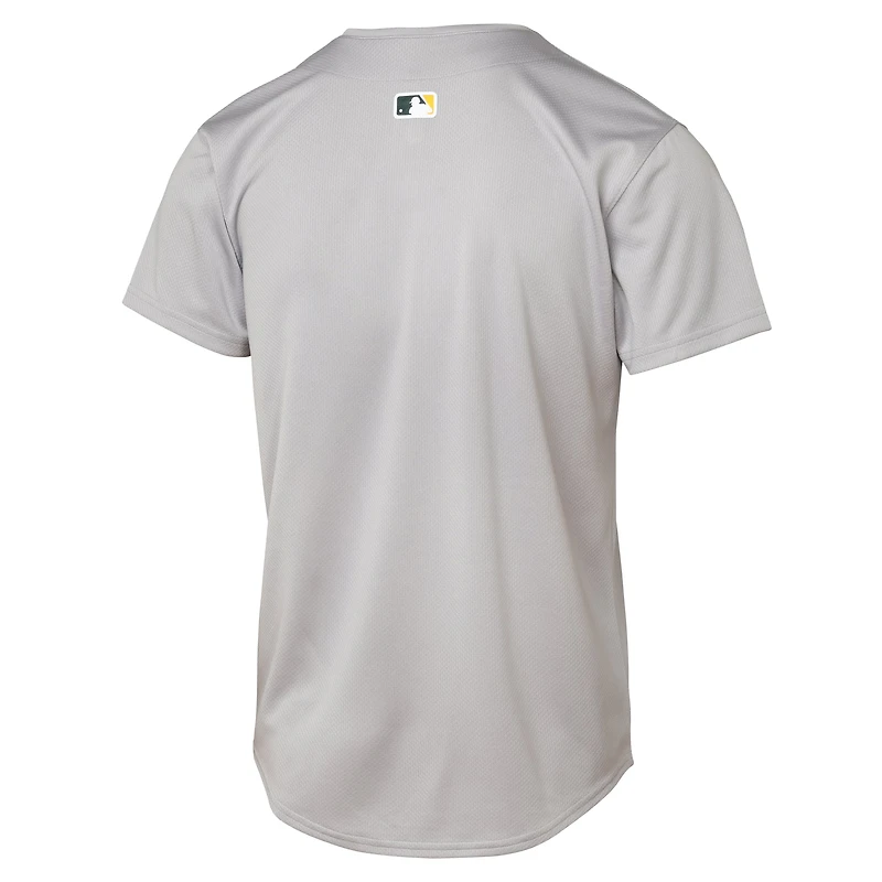 Youth Gray Athletics Road Limited Jersey