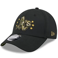 Casquette ajustable 9FORTY Athletics 2024 Armed Forces Day de New Era pour jeunes