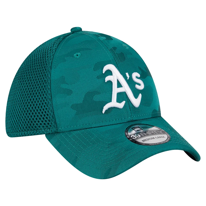 Casquette 39THIRTY Flex camouflage vert New Era pour jeune