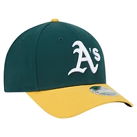 Youth New Era  Green Athletics  Player Replica 9FORTY Adjustable Hat