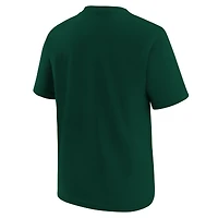 Youth Nike  Green Athletics Wordmark T-Shirt