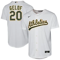 Maillot de joueur Nike Zack Gelof blanc pour jeunes à domicile Replica 2.0