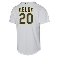 Youth Nike Zack Gelof White Athletics Home Replica Player Jersey