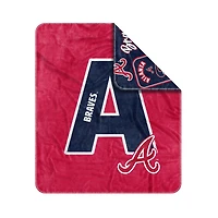 Couverture Dream Weave 50" x 60" des Braves d'Atlanta