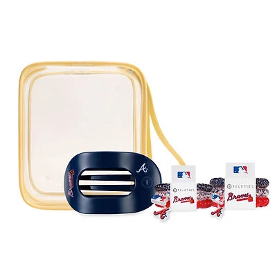 Atlanta Braves Seven-Pack Hair Ties Bundle Set