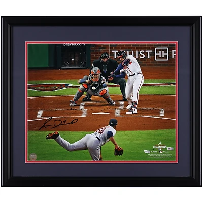Adam Duvall Atlanta Braves Autographed 2021 World Series Champions Framed 16" x 20" Photograph