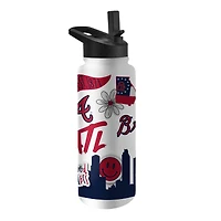 Braves d'Atlanta 34 oz. Bouteille Quencher native