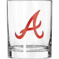Braves d'Atlanta Letterman 14 oz. Verre de roches