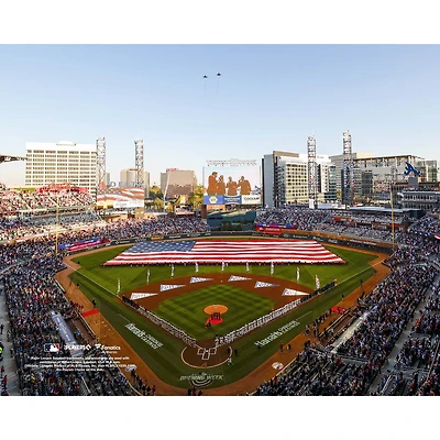 Photo de l'hymne national des Braves d'Atlanta au Truist Park