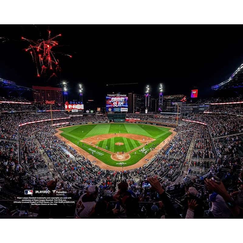 Atlanta Braves Truist Park Walk-Off Grand Slam Night Game Photograph
