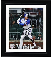 Photographie autographiée du maillot City Connect d'Austin Riley des Braves d'Atlanta, 8" x 10"