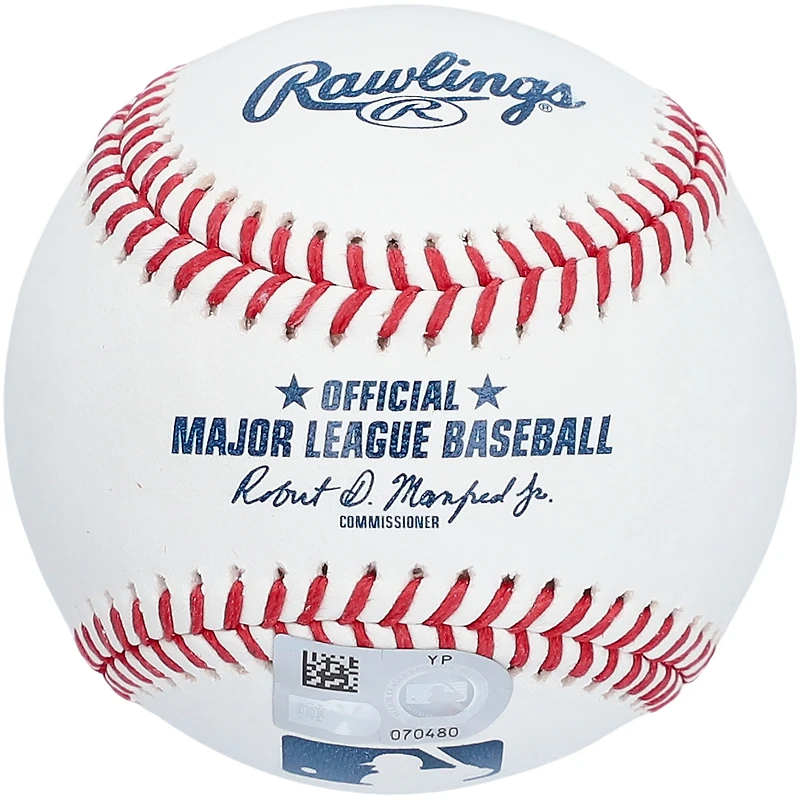 Austin Riley, joueur de baseball autographié par les Braves d'Atlanta