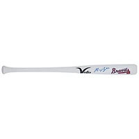 Bâton miniature Victus autographié par Austin Riley des Braves d'Atlanta