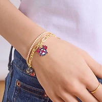 Bracelet à breloques BaubleBar des Braves d'Atlanta
