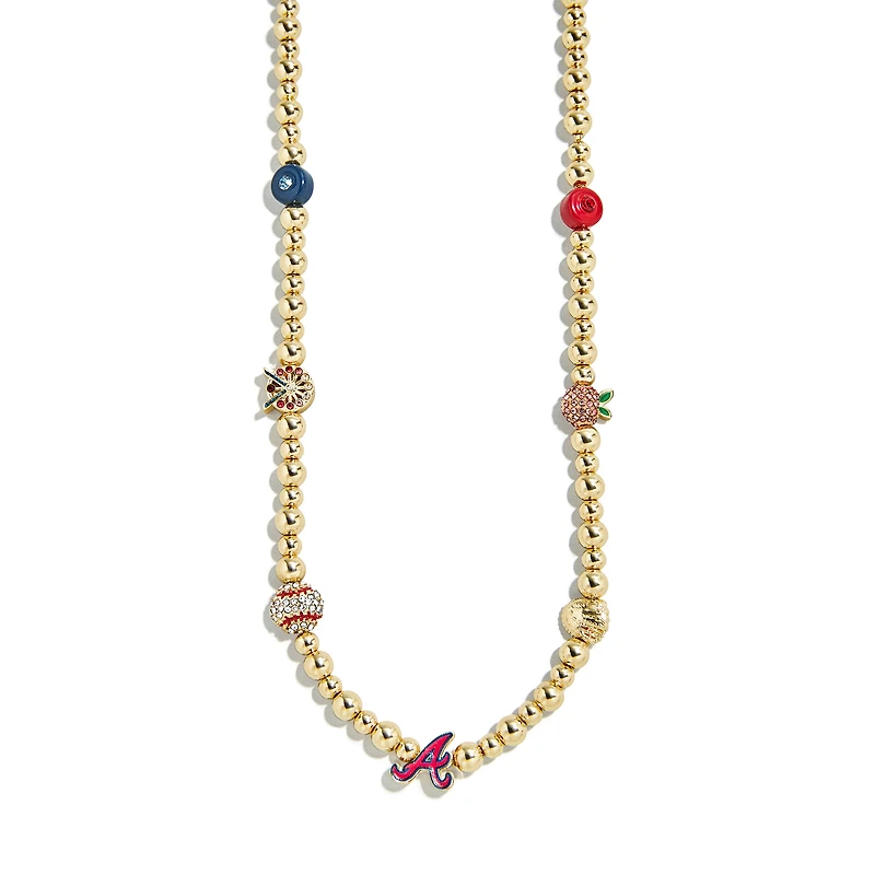Collier à breloques BaubleBar Atlanta Braves Pisa