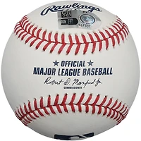 Balle de baseball autographiée par Cam Caminiti des Braves d'Atlanta avec l'inscription « Pour le A ! »