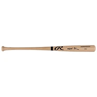Bâton Rawlings Pro blond autographié par Cam Caminiti des Braves d'Atlanta avec inscription « 24e choix de la saison 2024 »