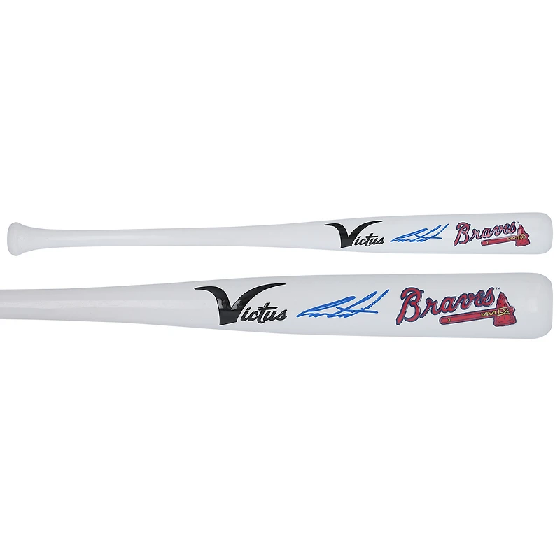 Cam Caminiti Atlanta Braves Mini batte Victus blanche dédicacée