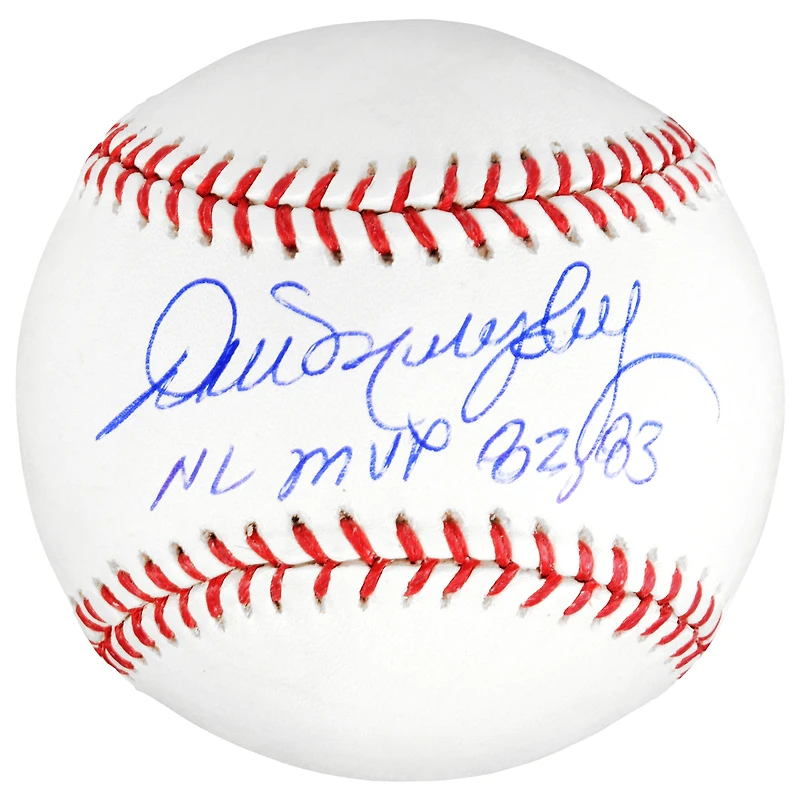 Dale Murphy Atlanta Braves Autographed Baseball with "NL MVP 82/83" Inscription