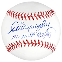Dale Murphy Atlanta Braves Autographed Baseball with "NL MVP 82/83" Inscription