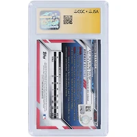 Dansby Swanson Atlanta Braves Autographed 2016 Bowman Prospects #BP50 CGC Fanatics Witnessed Authenticated 9/10 Card