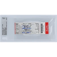 Dansby Swanson Atlanta Braves MLB Debut Beckett Fanatics Witnessed Authenticated 9/10 Ticket from August 17, 2016 with "MLB Debut" Inscription