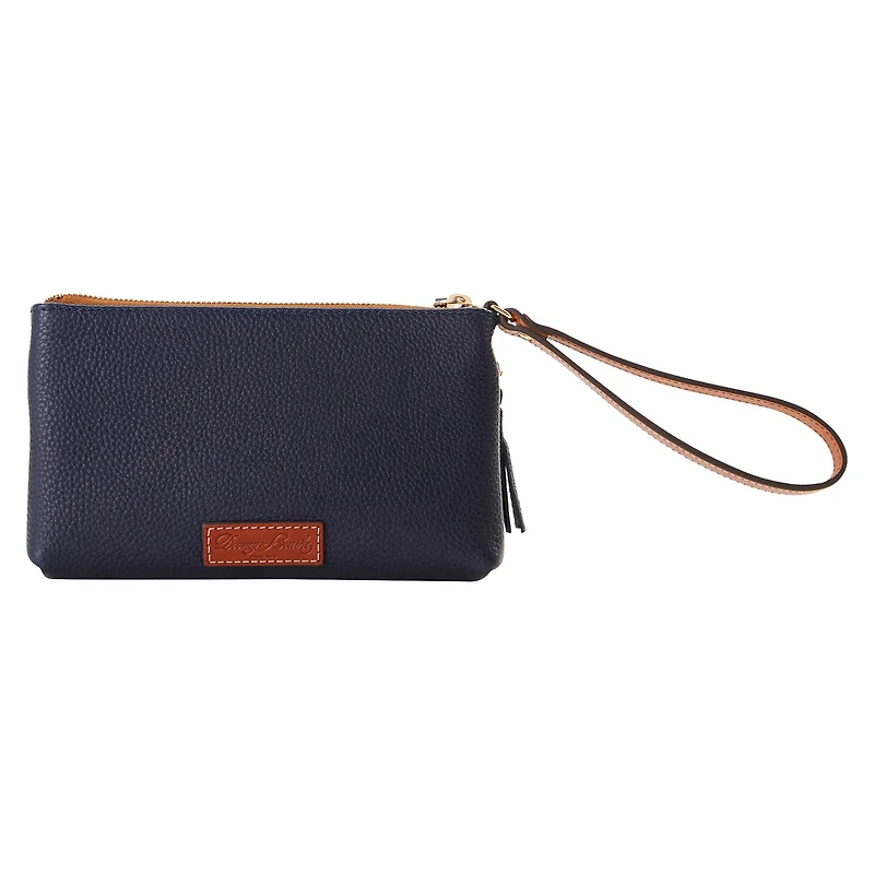 Dooney & Bourke Atlanta Braves Infield Double-Zip Wristlet