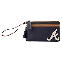 Dooney & Bourke Atlanta Braves Infield Bracelet à double fermeture éclair