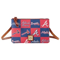 Dooney & Bourke  Atlanta Braves Top Zip Crossbody Purse
