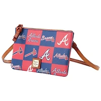 Dooney & Bourke  Atlanta Braves Top Zip Crossbody Purse