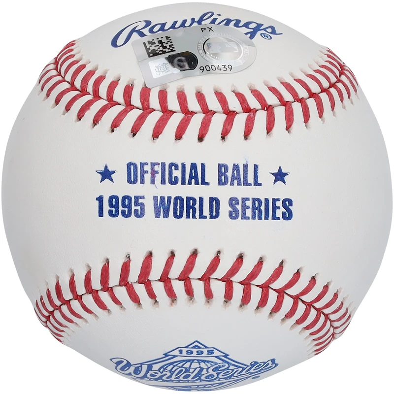 Fred McGriff Atlanta Braves Autographed 1995 World Series Logo Baseball