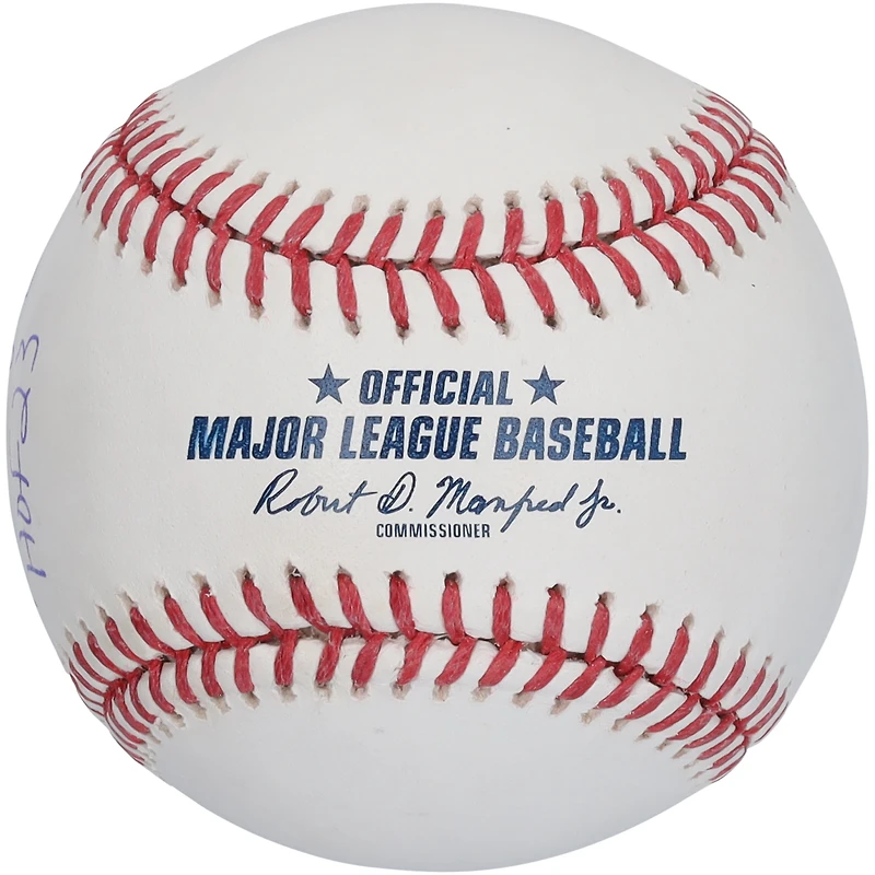 Fred McGriff Atlanta Braves Autographed Hall of Fame Logo Baseball with "HOF 23" Inscription