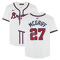 Fred McGriff Atlanta Braves Autographed White Nike Replica Jersey  