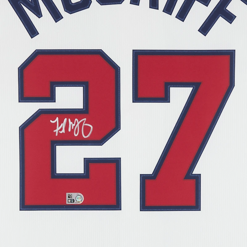 Fred McGriff Atlanta Braves Autographed White Nike Replica Jersey