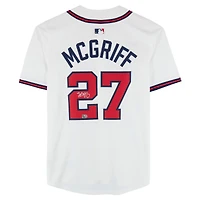 Fred McGriff Atlanta Braves Autographed White Nike Replica Jersey