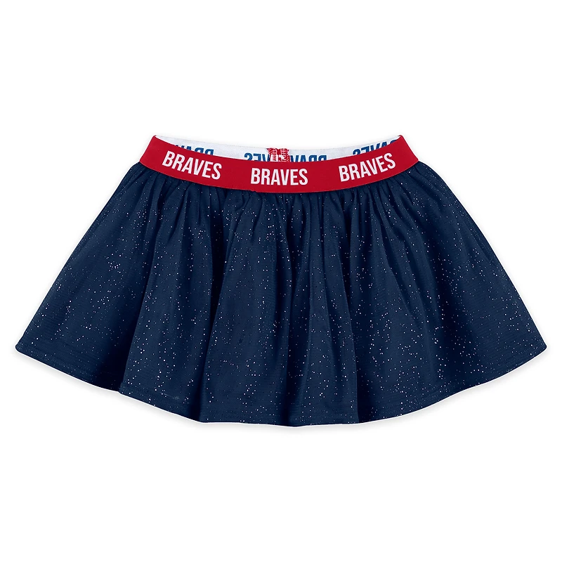 Ensemble tutu trois pièces pour nouveau-nés et nourrissons par Erin Andrews Atlanta Braves
