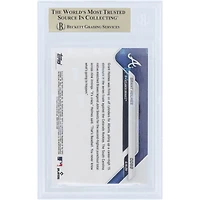 Carte recrue de Grant Holmes (Atlanta Braves 2025 Topps Now) : record personnel de 15 000 points en début de saison dominant - ODB9 - Authentifiée BGS - Notes : 10, 10, 10, 9,5