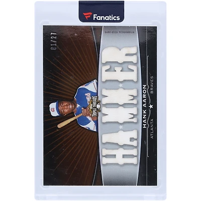 V106832 BRAVES Hank Aaron Atlanta Braves 2011 Topps Triple Threads Multi Game Used Relics #TTFR-10 #1/27 Carte Hank Aaron UNS TPP CARTES À COLLECTIONNER 45846 COLTRC CG01BB0969 #125
