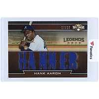 V106832 BRAVES Hank Aaron Atlanta Braves 2011 Topps Triple Threads Multi Game Used Relics #TTRL-15 #17/27 Carte Hank Aaron UNS TPP CARTES À COLLECTIONNER 45846 COLTRC CG01BB0966 #122