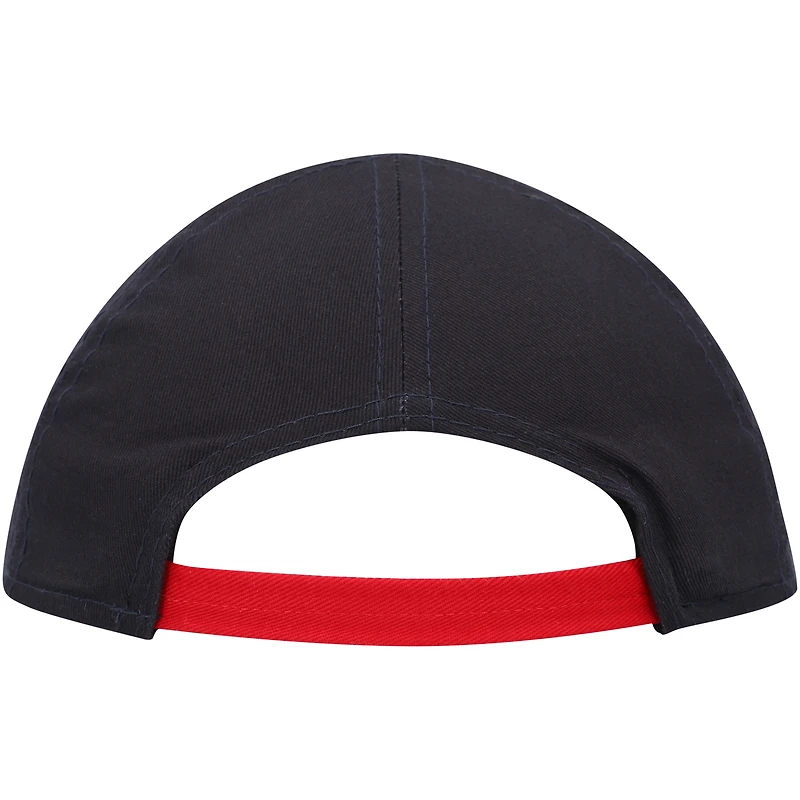 Casquette New Era Atlanta Braves Team Colour My First 9TWENTY Flex bleu marine pour bébé