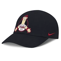 Casquette Nike Flex Club Mascotte des Atlanta Braves pour bébé, bleu marine