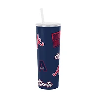 Gobelet isotherme à paille Dreamweave 30 oz Logo Brands Atlanta Braves