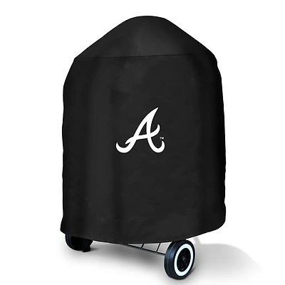 Housse de barbecue à charbon Logo Brands Atlanta Braves