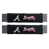 Logo Brands Atlanta Braves Seatbelt Pad Two-Piece Set